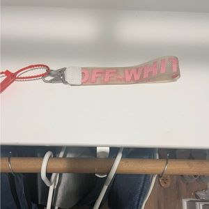 Off White Keychain